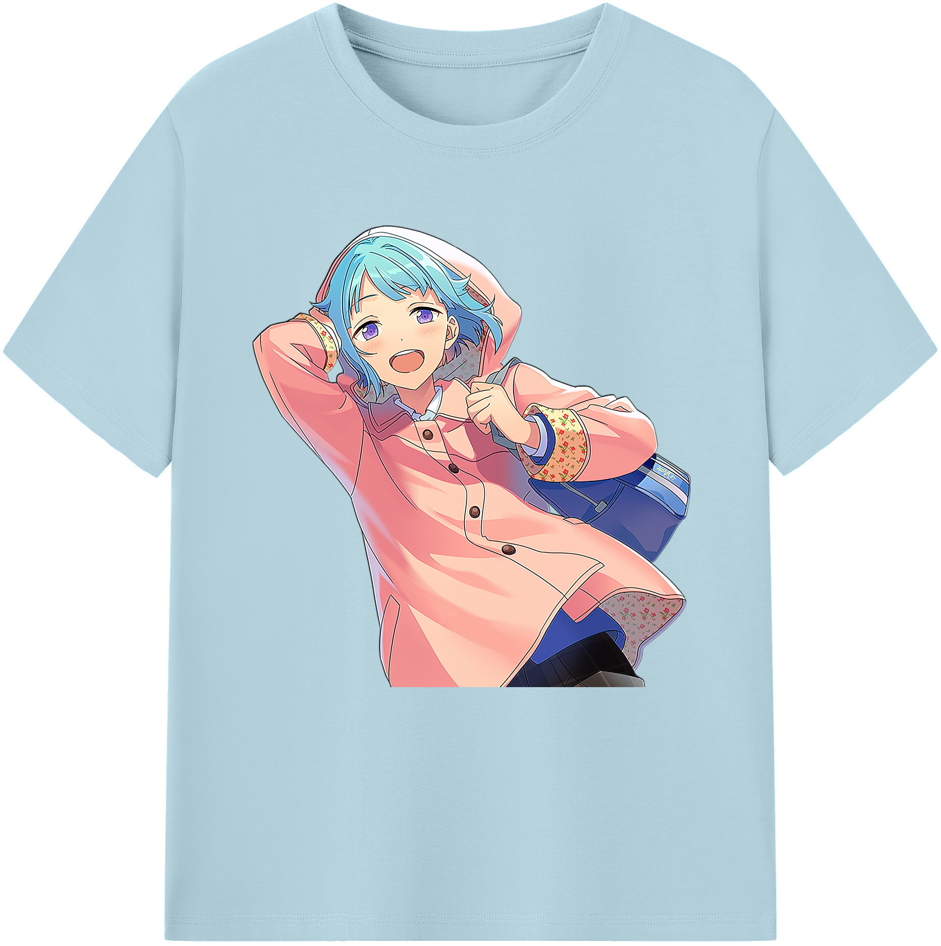 （画像用） あんさんぶるスターズ! Ensemble Stars 綿100％半袖Tシャツ（フロントプリント）